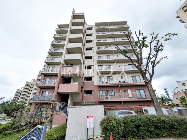 ≪外観≫大切なご家族の一員であるペットと一緒に暮らせるマンション！（細則有）　　【若葉台パークヒルズ　Ｇ棟】
