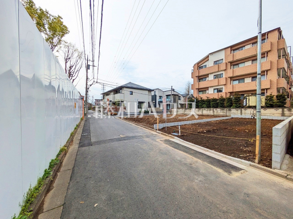 接道状況および現場風景　【国立市東４丁目】