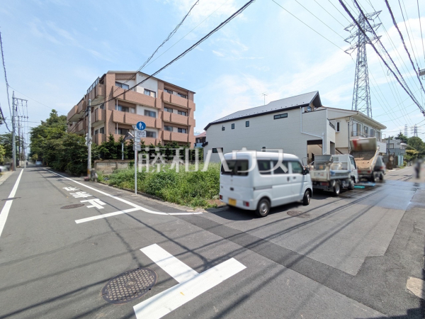 接道状況および現場風景　【国立市東４丁目】