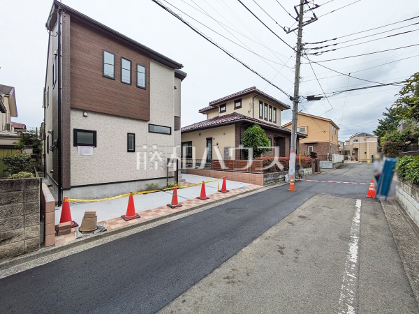 接道状況および現場風景　【立川市幸町４丁目】