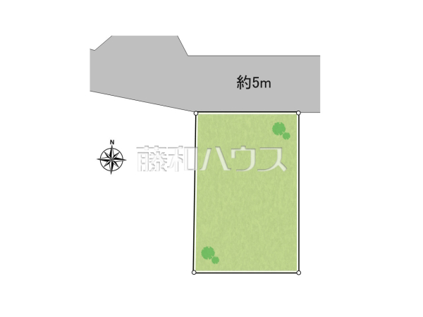 全体区画図　【立川市幸町４丁目】