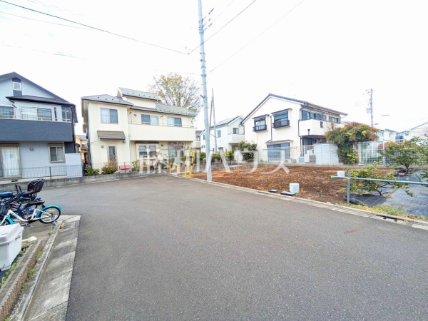 接道状況および現場風景　【小平市小川町１丁目】