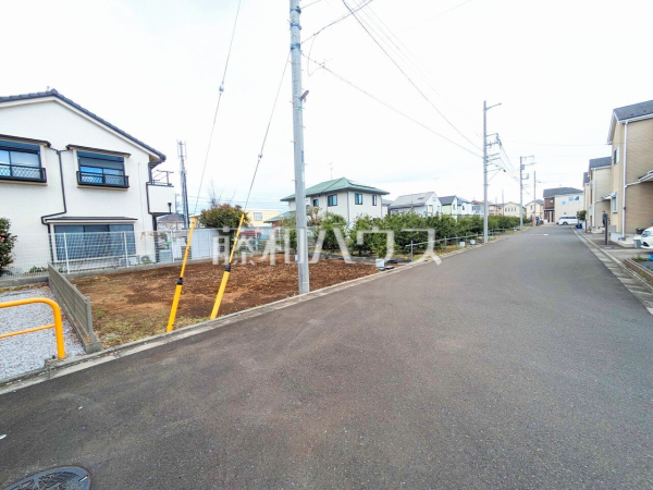 接道状況および現場風景　【小平市小川町１丁目】