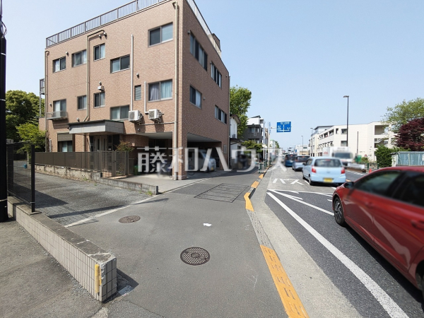 接道状況および現場風景　【武蔵野市関前３丁目】
