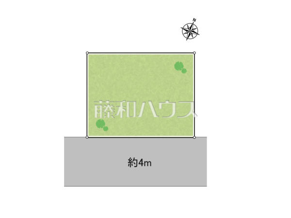 全体区画図　【富士見市水谷東２丁目】