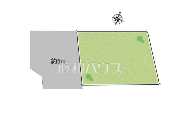 全体区画図　【新座市新堀３丁目】