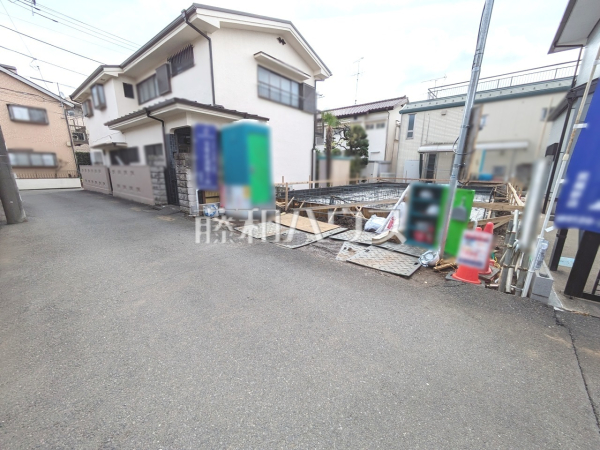 接道状況および現場風景　【国分寺市東元町２丁目】