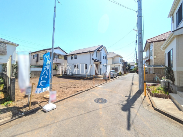 接道状況および現場風景　【小平市大沼町４丁目】