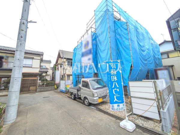 接道状況および現場風景　【小平市大沼町４丁目】
