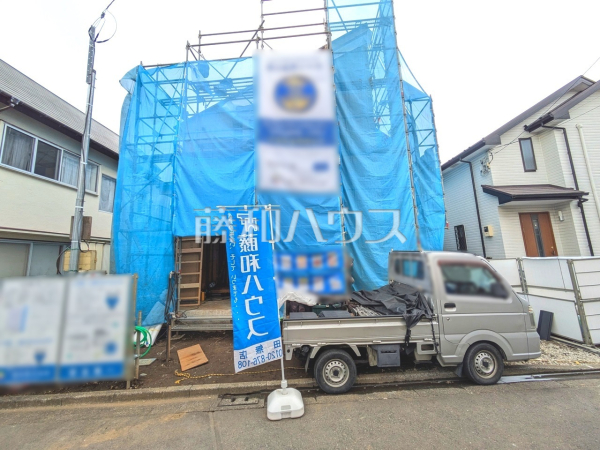 完成前ですがご見学できます。通常ではなかなか見ることのできない建物構造も、建築中だからこそご覧になれます。【小平市大沼町４丁目】外観　　