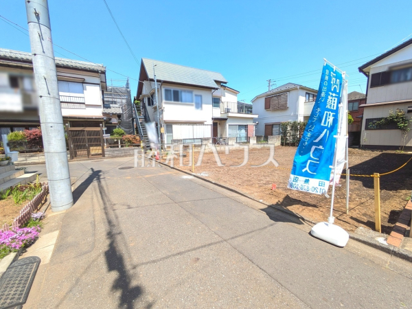 接道状況および現場風景　【小平市大沼町４丁目】
