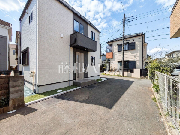 接道状況および現場風景　【東久留米市金山町２丁目】