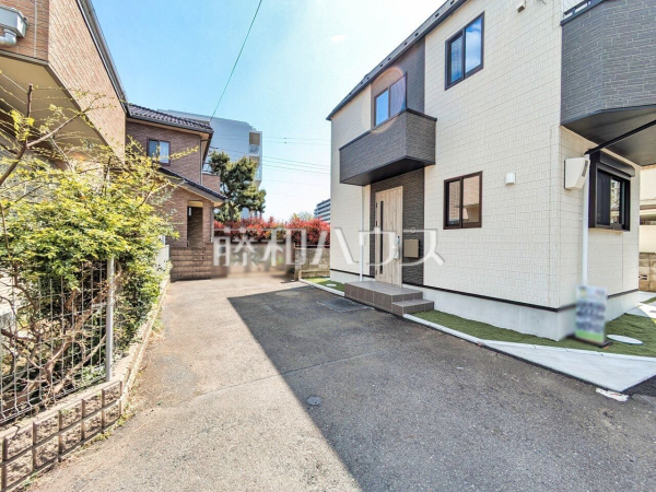接道状況および現場風景　【東久留米市金山町２丁目】