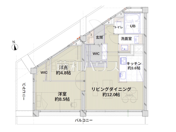 間取図　【井草サマリヤマンション】