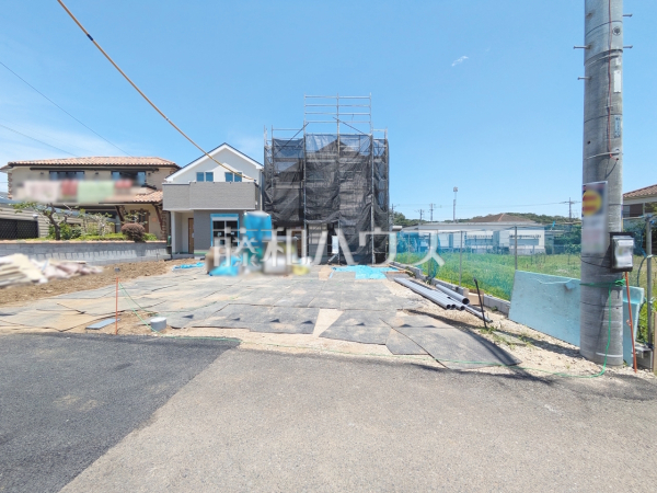 接道状況および現場風景　【八王子市川口町】