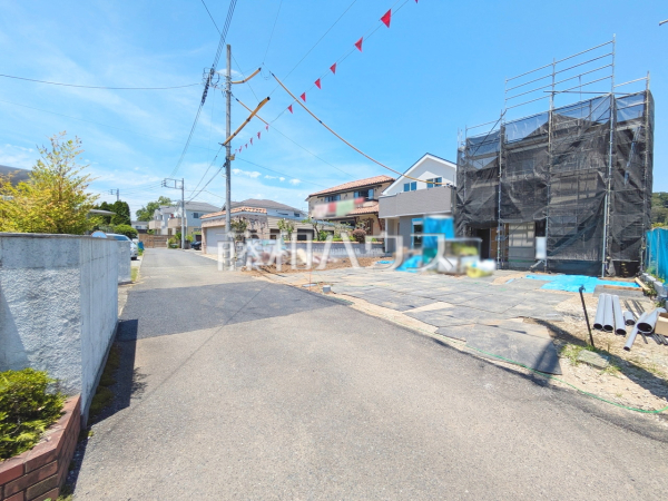 接道状況および現場風景　【八王子市川口町】