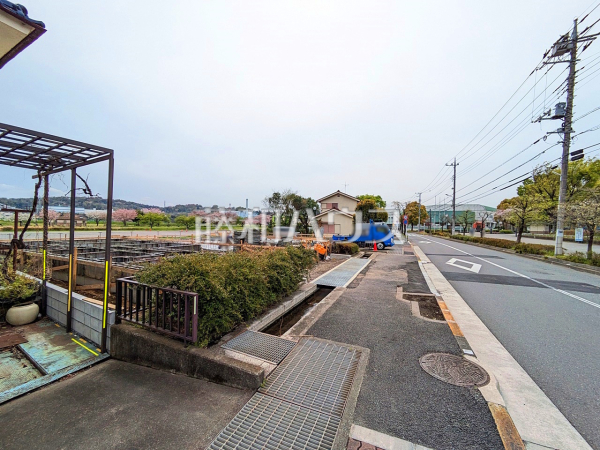 接道状況および現場風景　【府中市是政６丁目】