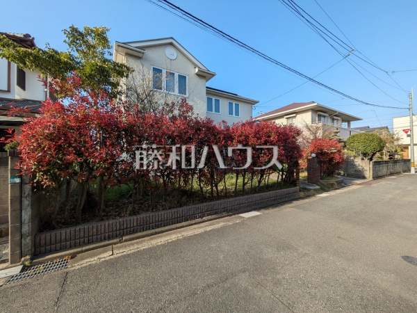接道状況および現場風景　【福岡市西区小戸３丁目】