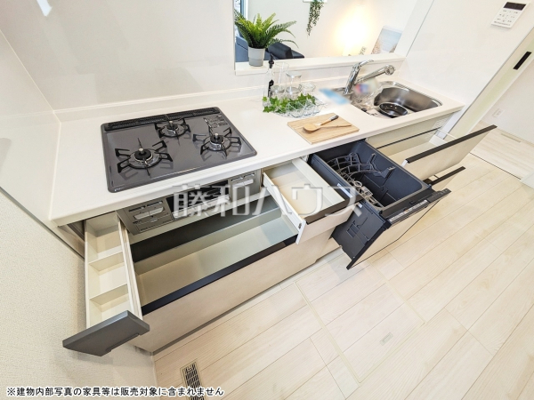 2号棟　キッチン　【八王子市元八王子町３丁目】