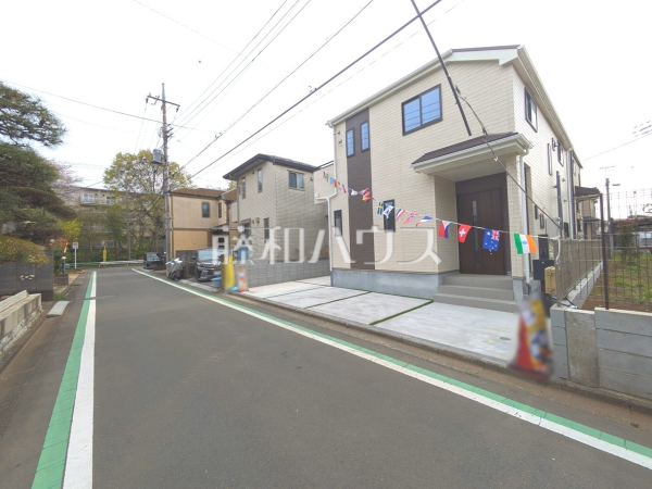 接道状況および現場風景　【東村山市青葉町１丁目】