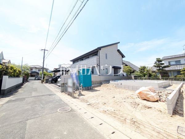 接道状況および現場風景　【福岡市南区桧原１丁目】