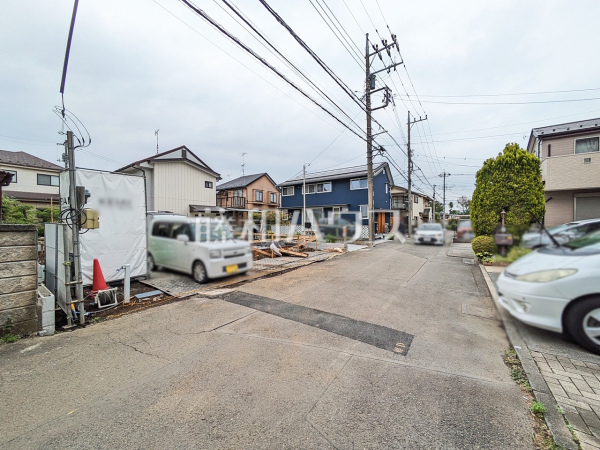 接道状況および現場風景　【国分寺市北町５丁目】
