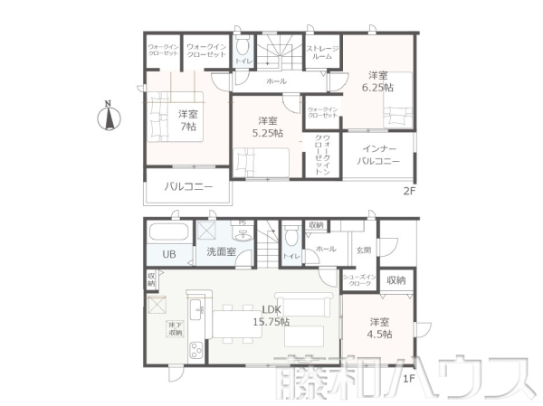 間取図　【小牧市大字林】