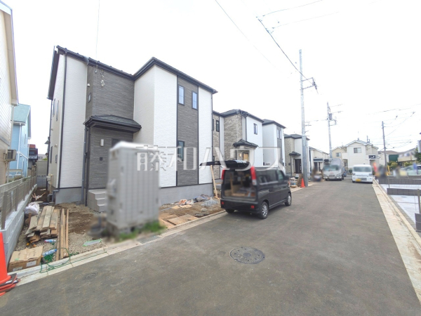 接道状況および現場風景　【西東京市芝久保町４丁目】