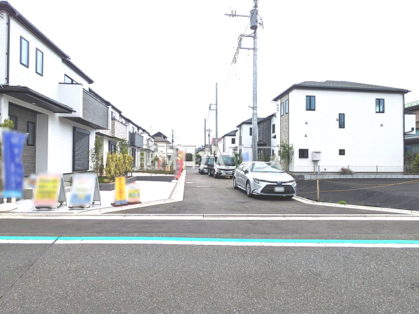 接道状況および現場風景　【西東京市芝久保町４丁目】