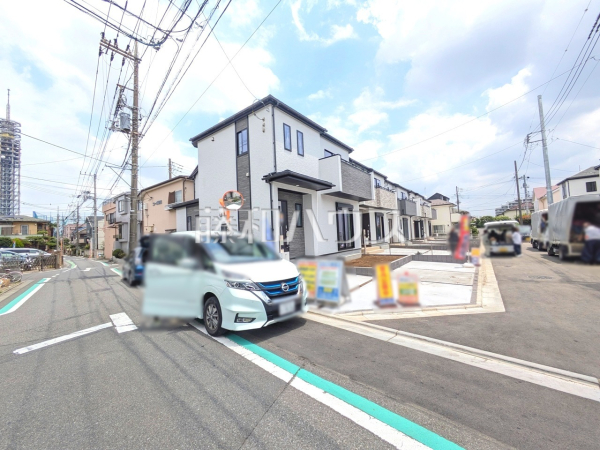 接道状況および現場風景　【西東京市芝久保町４丁目】
