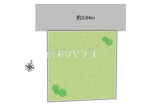 全体区画図　【東村山市恩多町４丁目】