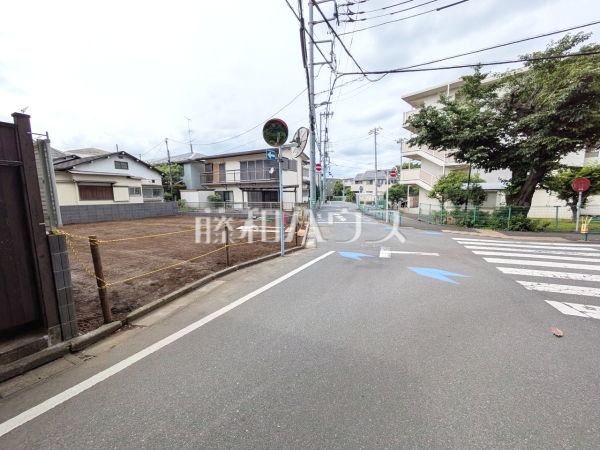 接道状況および現場風景　【杉並区高井戸西１丁目】