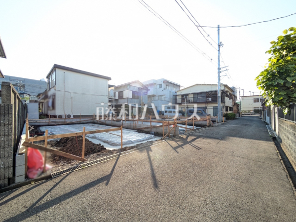 接道状況および現場風景　【八王子市台町１丁目】