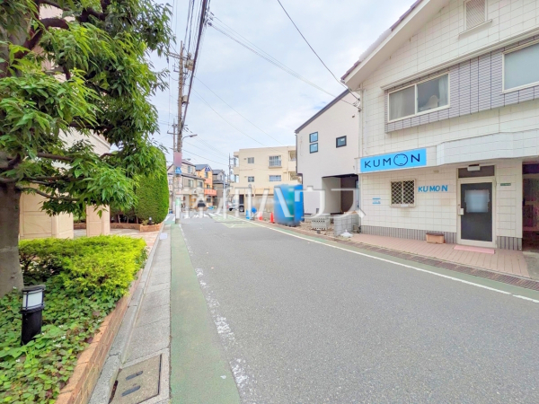 接道状況および現場風景　【練馬区下石神井１丁目】