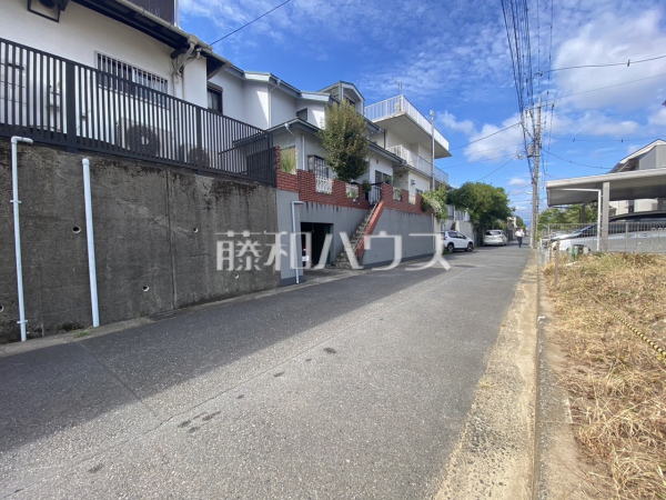 接道状況および現場風景　【日野市南平１丁目】
