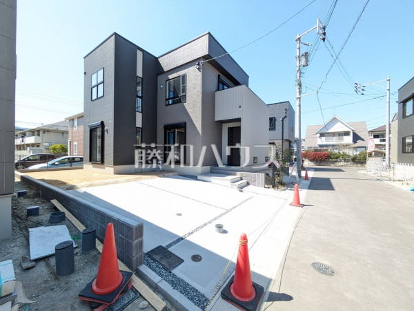 接道状況および現場風景　【福岡市早良区田村２丁目】
