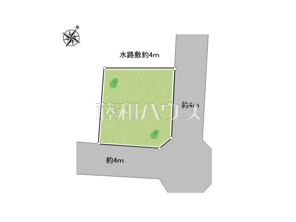 全体区画図　【富士見市渡戸３丁目】