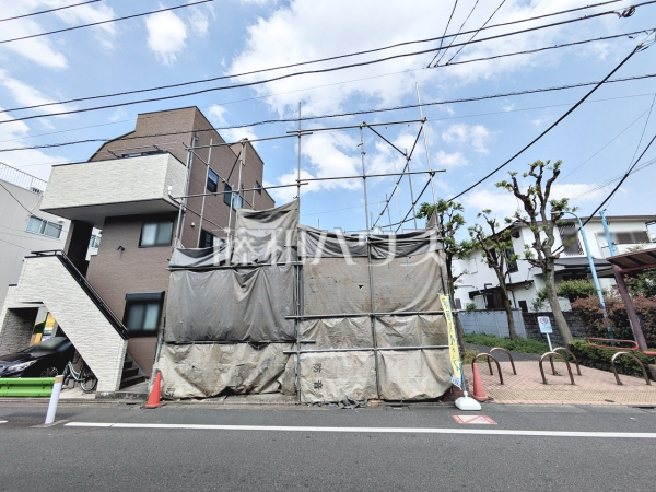 接道状況および現場風景　【杉並区上井草２丁目】