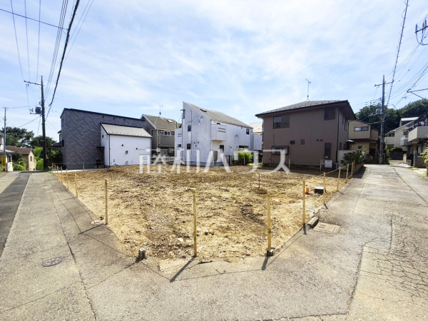 接道状況および現場風景　【小金井市前原町３丁目】