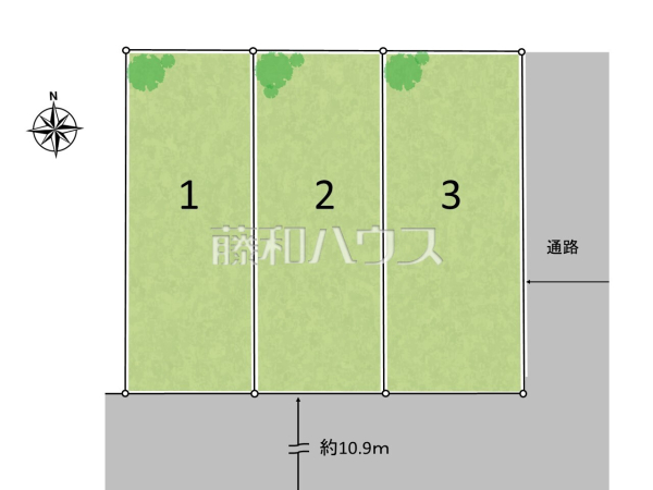 国立市西2丁目　全3棟　新築分譲住宅物件画像