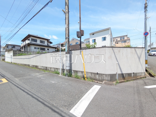 接道状況および現場風景　【日野市多摩平５丁目】