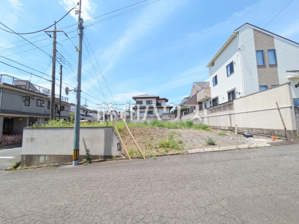 接道状況および現場風景　【日野市多摩平５丁目】