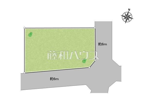 区画図　【日野市多摩平５丁目】