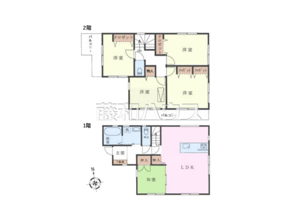 間取図　【八王子市石川町】