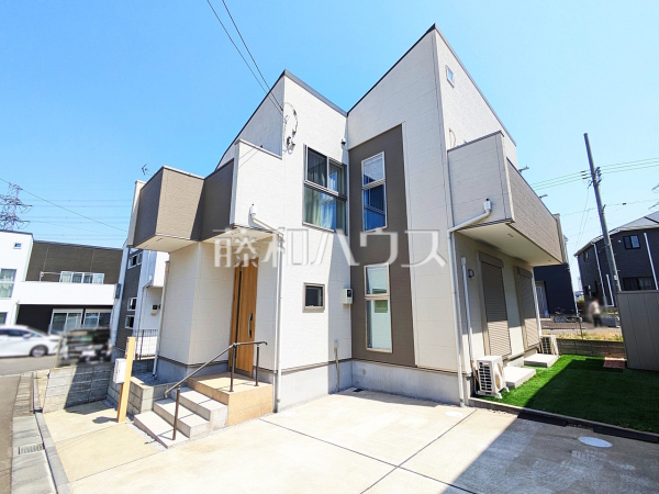 外観　【八王子市石川町】
見学はしたいけど、なかなか時間が取れない…そんな方に出勤前や仕事終わりにマイホームを見学できるサポートをいたします。　