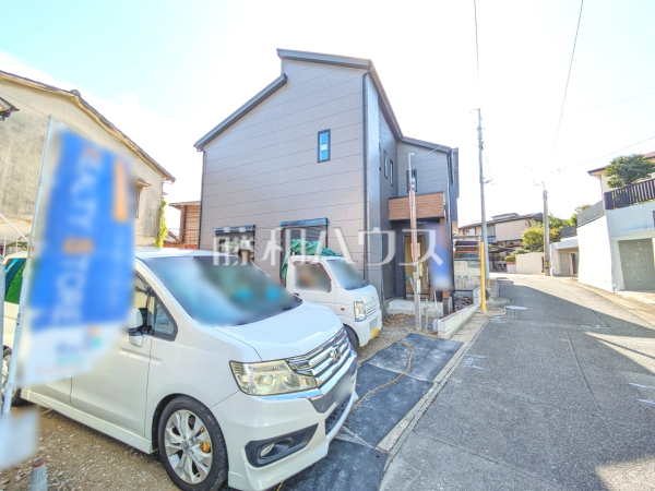 接道状況および現場風景　【福岡市城南区友丘５丁目】