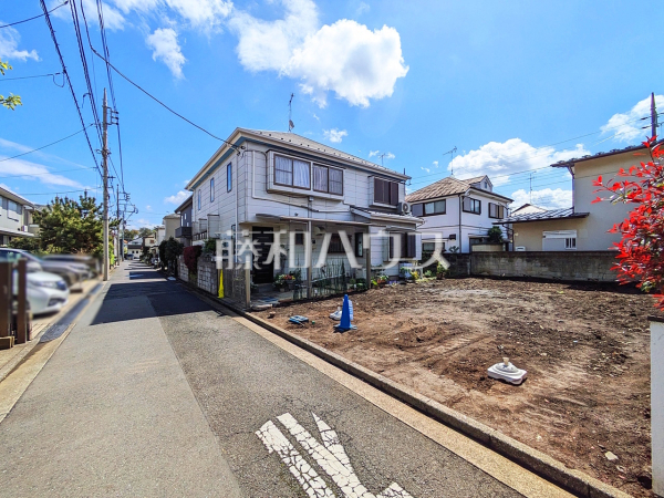 接道状況および現場風景　【立川市栄町１丁目】