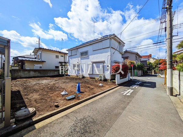 接道状況および現場風景　【立川市栄町１丁目】