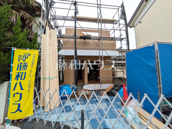 ≪外観≫建物のプレゼンをさせていただきますので、実際の完成イメージを思い描いていただくことができます。お気軽にお問合せ下さい。　【調布市深大寺東町６丁目】