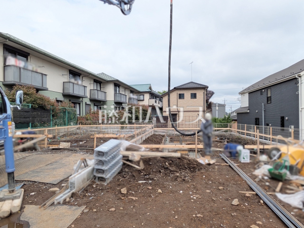 現場風景　【昭島市福島町１丁目】JR青梅線『東中神』駅 徒歩11分に新築分譲住宅が誕生します♪